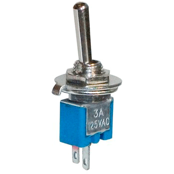 Circuit Test SPST 3A, On-Off Subminiature Toggle Switch